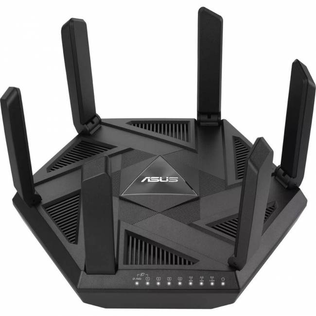 Маршрутизатор RT-AXE7800 ASUS 90IG07B0-MU9B00 — для бизнеса и офиса Маршрутизатор RT-AXE7800 ASUS 90IG07B0-MU9B00 — для бизнеса и офиса