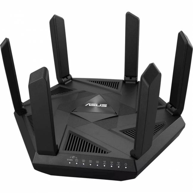 Маршрутизатор RT-AXE7800 ASUS 90IG07B0-MU9B00 — для бизнеса и офиса Маршрутизатор RT-AXE7800 ASUS 90IG07B0-MU9B00 — для бизнеса и офиса