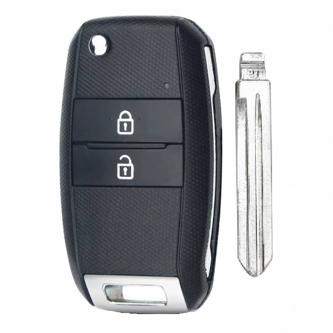 Корпус выкидного ключа HYUNDAI 2 кнопки HY-11D HYN14R, с лого — для бизнеса и офиса Корпус выкидного ключа HYUNDAI 2 кнопки HY-11D HYN14R, с лого — для бизнеса и офиса