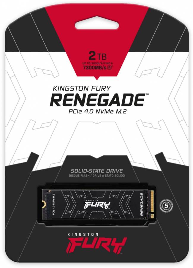 Твердотельный накопитель Kingston SSD Fury Renegade SFYRD/2000G — для бизнеса и офиса Твердотельный накопитель Kingston SSD Fury Renegade SFYRD/2000G — для бизнеса и офиса