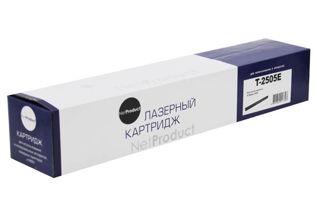 Тонер-картридж NetProduct (N-T-2505E) для Toshiba e-Studio 2505, 12K — для бизнеса и офиса Тонер-картридж NetProduct (N-T-2505E) для Toshiba e-Studio 2505, 12K — для бизнеса и офиса