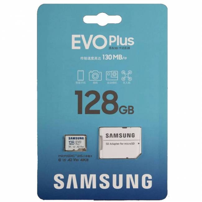 SAMSUNG EVO MicroSD 10class 128Gb — для бизнеса и офиса SAMSUNG EVO MicroSD 10class 128Gb — для бизнеса и офиса