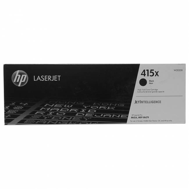 Тонер-картридж 415X для HP LJ M454/MFP M479, 7,5К (O) чёрный W2030XH (техническая упаковка) — для бизнеса и офиса Тонер-картридж 415X для HP LJ M454/MFP M479, 7,5К (O) чёрный W2030XH (техническая упаковка) — для бизнеса и офиса