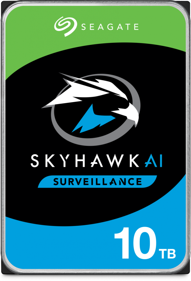 Жесткий диск Seagate SkyHawk AI ST10000VE0008 — для бизнеса и офиса Жесткий диск Seagate SkyHawk AI ST10000VE0008 — для бизнеса и офиса