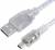 Greenconnect Кабель 1.0m USB 2.0, AM/mini 5P, прозрачный, 28/28 AWG, экран, армированный, морозостойкий, GCR-UM1M5P-BB2S-1.0m Greenconnect USB 2.0 Type-AM - miniUSB 1м — для бизнеса и офиса Greenconnect Кабель 1.0m USB 2.0, AM/mini 5P, прозрачный, 28/28 AWG, экран, армированный, морозостойкий, GCR-UM1M5P-BB2S-1.0m Greenconnect USB 2.0 Type-AM - miniUSB 1м — для бизнеса и офиса