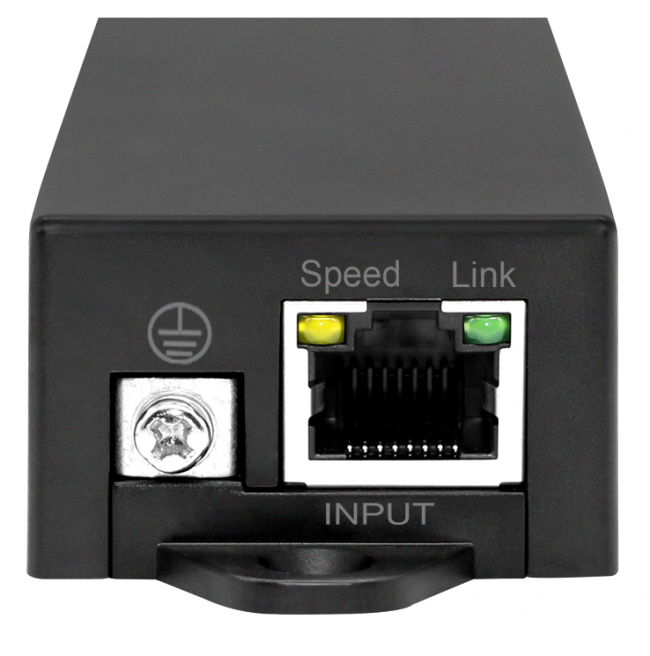 Преобразователь PoE af/at (48V) в Passive PoE (24V) New System Technologies NS-PS-4824-AT — для бизнеса и офиса