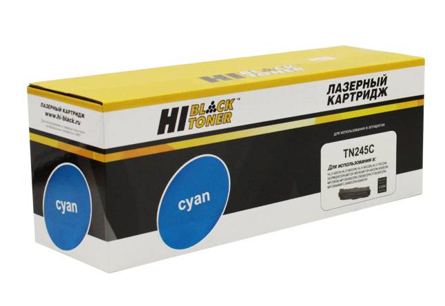Тонер-картридж Hi-Black (HB-TN-245C) для Brother HL-3140CW/3150CDW/3170CDW, C, 2,2K — для бизнеса и офиса Тонер-картридж Hi-Black (HB-TN-245C) для Brother HL-3140CW/3150CDW/3170CDW, C, 2,2K — для бизнеса и офиса