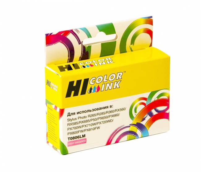 Картридж Hi-Black (HB-T0806) для Epson Stylus Photo P50/PX660/700W/800FW/R265, LM — для бизнеса и офиса Картридж Hi-Black (HB-T0806) для Epson Stylus Photo P50/PX660/700W/800FW/R265, LM — для бизнеса и офиса