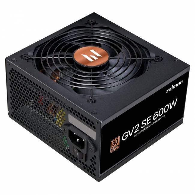 Блок питания Zalman ZM600-GV2SE — для бизнеса и офиса Блок питания Zalman ZM600-GV2SE — для бизнеса и офиса