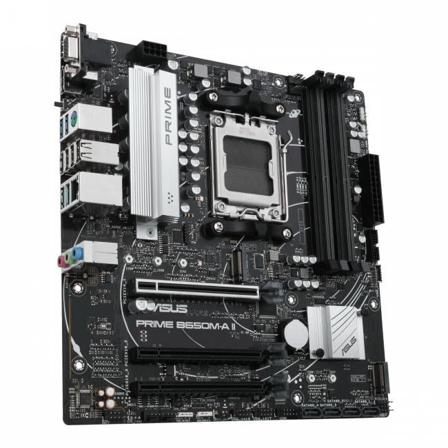 Материнская плата ASUS PRIME B650M-A II — для бизнеса и офиса Материнская плата ASUS PRIME B650M-A II — для бизнеса и офиса