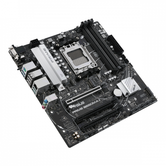 Материнская плата ASUS PRIME B650M-A II — для бизнеса и офиса Материнская плата ASUS PRIME B650M-A II — для бизнеса и офиса