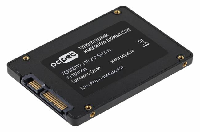Накопитель SSD PC PET PCPS001T2 — для бизнеса и офиса Накопитель SSD PC PET PCPS001T2 — для бизнеса и офиса