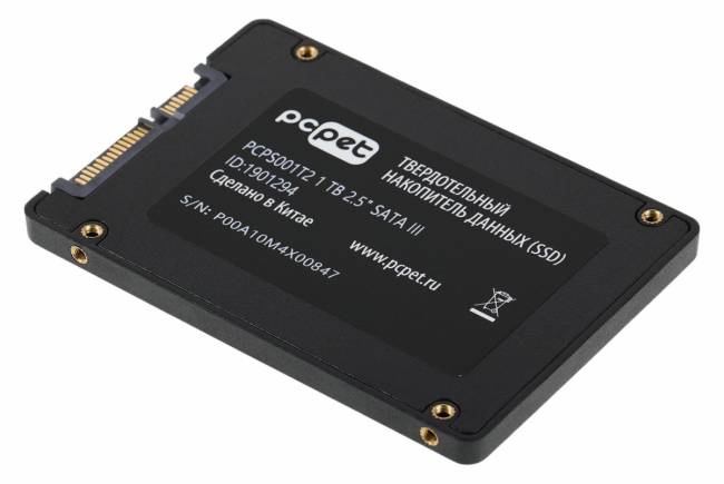 Накопитель SSD PC PET PCPS001T2 — для бизнеса и офиса Накопитель SSD PC PET PCPS001T2 — для бизнеса и офиса