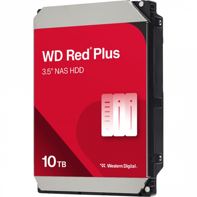 Жесткий диск WD Red Plus 10Tb NASWD100EFGX — для бизнеса и офиса Жесткий диск WD Red Plus 10Tb NASWD100EFGX — для бизнеса и офиса
