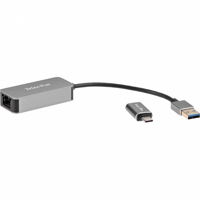 Кабель-переходник USB 3.0-->RJ-45 2.5G Ethernet, and TypeC адаптер 0.15м Telecom <TU325M> Кабель-переходник Telecom USB 3.0/RJ45 (TU325M) — для бизнеса и офиса Кабель-переходник USB 3.0-->RJ-45 2.5G Ethernet, and TypeC адаптер 0.15м Telecom <TU325M> Кабель-переходник Telecom USB 3.0/RJ45 (TU325M) — для бизнеса и офиса