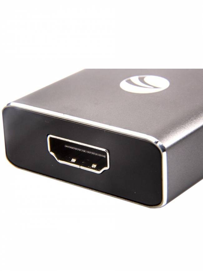 Aдаптер USB 3.1 Type-Cm -->HDMI A(f) 4K@60Hz, Aluminum Shell, VCOM<CU423T> VCOM USB 3.2 Type-C (m) - HDMI (f) — для бизнеса и офиса