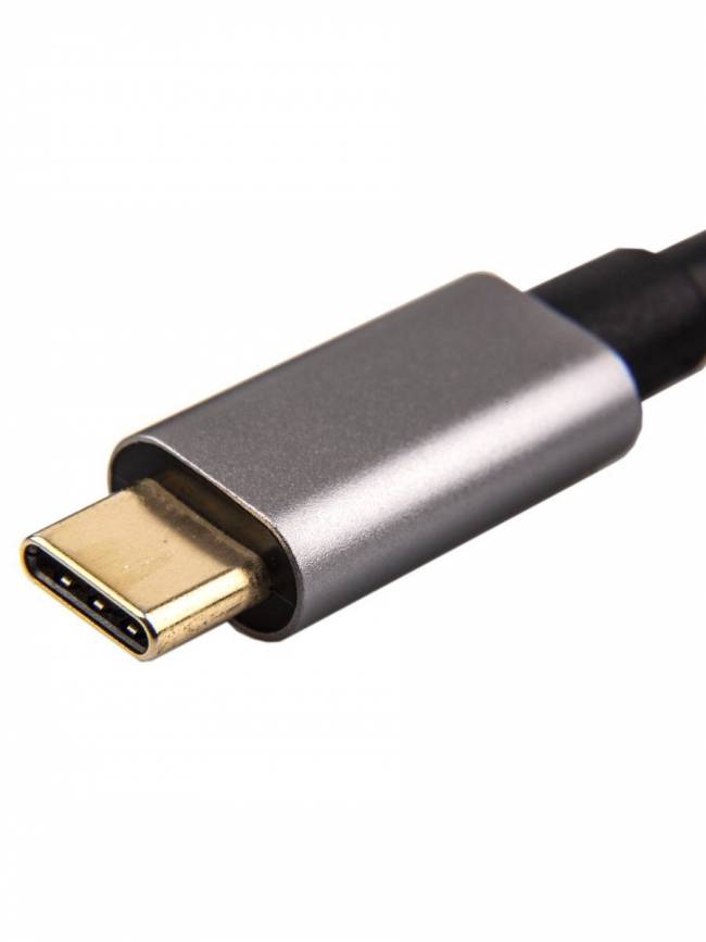 Aдаптер USB 3.1 Type-Cm -->HDMI A(f) 4K@60Hz, Aluminum Shell, VCOM<CU423T> VCOM USB 3.2 Type-C (m) - HDMI (f) — для бизнеса и офиса