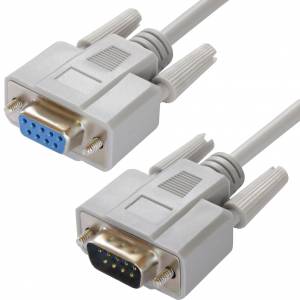 Greenconnect Удлинитель 0-модемный COM RS-232 5 m GCR-DB903-5m 9M AM / 9F AF, пакет Кабель Greenconnect COM RS-232 9M/RS-232 9F (GCR-DB903-5m)