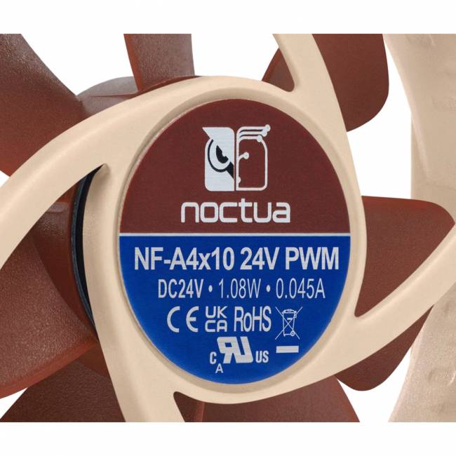 Кулер для корпуса Noctua NF-A4x10 24V PWM — для бизнеса и офиса Кулер для корпуса Noctua NF-A4x10 24V PWM — для бизнеса и офиса