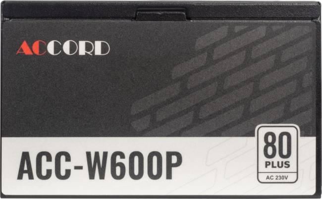 Блок питания Accord ACC-W600P — для бизнеса и офиса Блок питания Accord ACC-W600P — для бизнеса и офиса