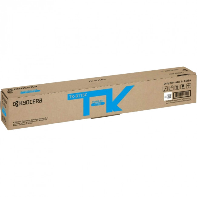 тонер-картридж Kyocera TK-8115C Kyocera 1T02P3CNL0 — для бизнеса и офиса