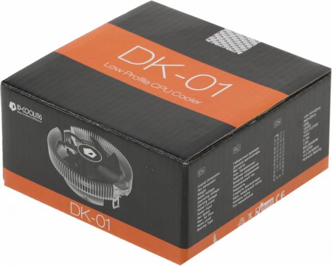 Кулер ID-COOLING DK-01 — для бизнеса и офиса Кулер ID-COOLING DK-01 — для бизнеса и офиса