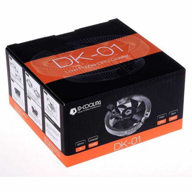 Кулер ID-COOLING DK-01 — для бизнеса и офиса Кулер ID-COOLING DK-01 — для бизнеса и офиса