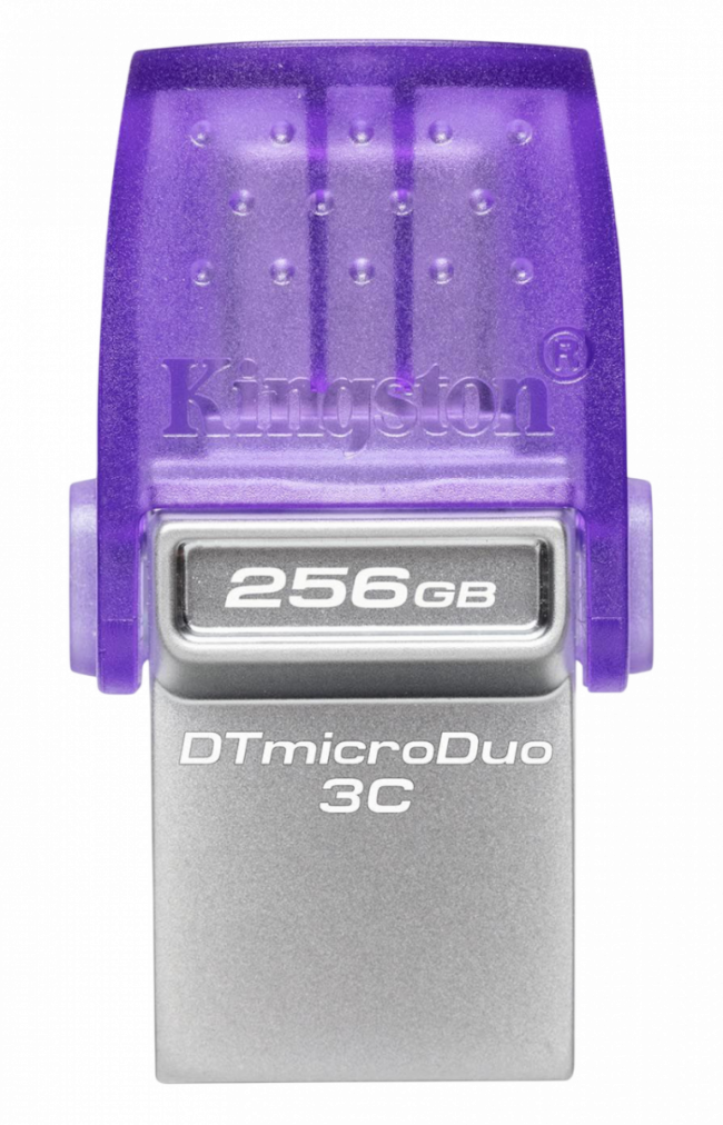 Флэш USB Kingston 256GB DataTraveler microDuo 3C 200MB/s dual USB-A + USB-C Kingston DTDUO3CG3/256GB — для бизнеса и офиса Флэш USB Kingston 256GB DataTraveler microDuo 3C 200MB/s dual USB-A + USB-C Kingston DTDUO3CG3/256GB — для бизнеса и офиса