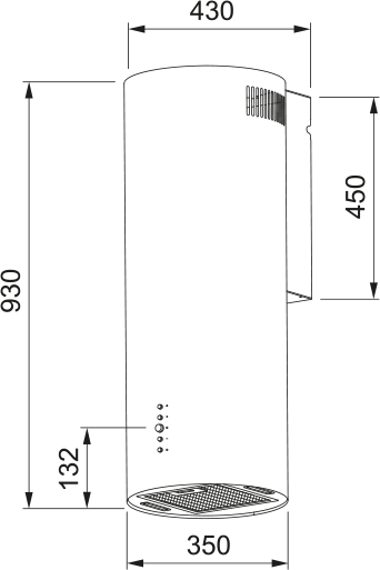 Вытяжка Franke Вытяжка Franke AXIS 35 WH (335.0706.919) — для бизнеса и офиса Вытяжка Franke Вытяжка Franke AXIS 35 WH (335.0706.919) — для бизнеса и офиса