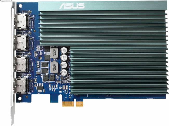 Видеокарта ASUS GT730-4H-SL-2GD5 — для бизнеса и офиса Видеокарта ASUS GT730-4H-SL-2GD5 — для бизнеса и офиса
