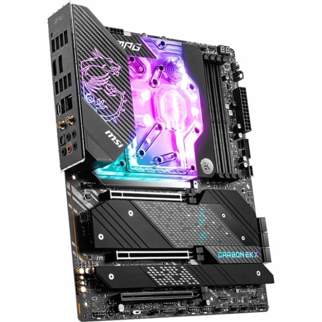Материнская плата MSI MPG Z690 CARBON EK X — для бизнеса и офиса Материнская плата MSI MPG Z690 CARBON EK X — для бизнеса и офиса
