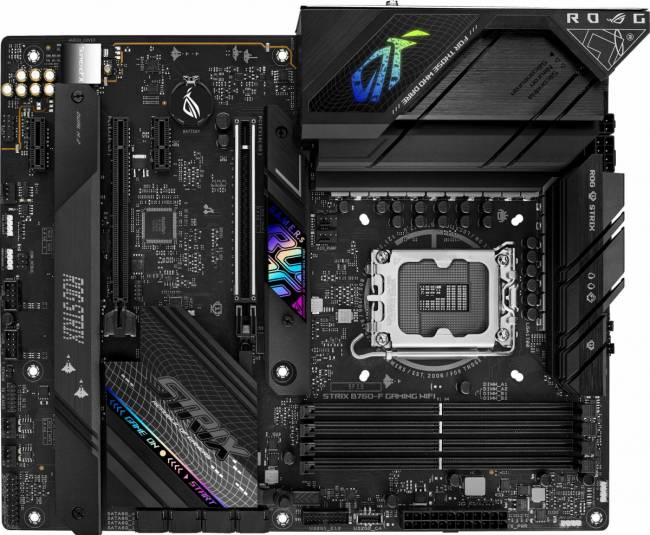 Материнская плата ASUS ROG STRIX B760-F GAMING WIFI — для бизнеса и офиса Материнская плата ASUS ROG STRIX B760-F GAMING WIFI — для бизнеса и офиса