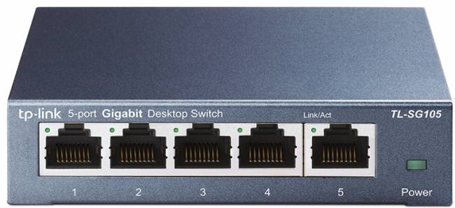 Коммутатор TP-Link TL-SG105 — для бизнеса и офиса Коммутатор TP-Link TL-SG105 — для бизнеса и офиса