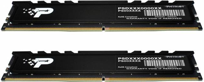 Память DDR5 2x16GB 5600MHz Patriot PSP532G5600KH1 — для бизнеса и офиса Память DDR5 2x16GB 5600MHz Patriot PSP532G5600KH1 — для бизнеса и офиса