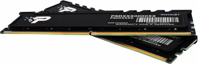 Память DDR5 2x16GB 5600MHz Patriot PSP532G5600KH1 — для бизнеса и офиса Память DDR5 2x16GB 5600MHz Patriot PSP532G5600KH1 — для бизнеса и офиса