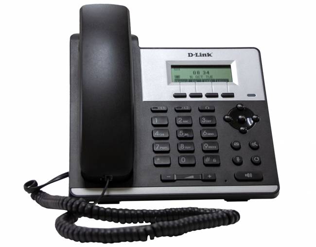 IP-телефон D-Link DPH-120SE/F1B — для бизнеса и офиса IP-телефон D-Link DPH-120SE/F1B — для бизнеса и офиса