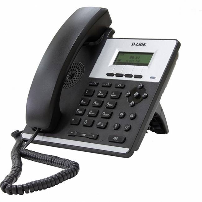 IP-телефон D-Link DPH-120SE/F1B — для бизнеса и офиса IP-телефон D-Link DPH-120SE/F1B — для бизнеса и офиса