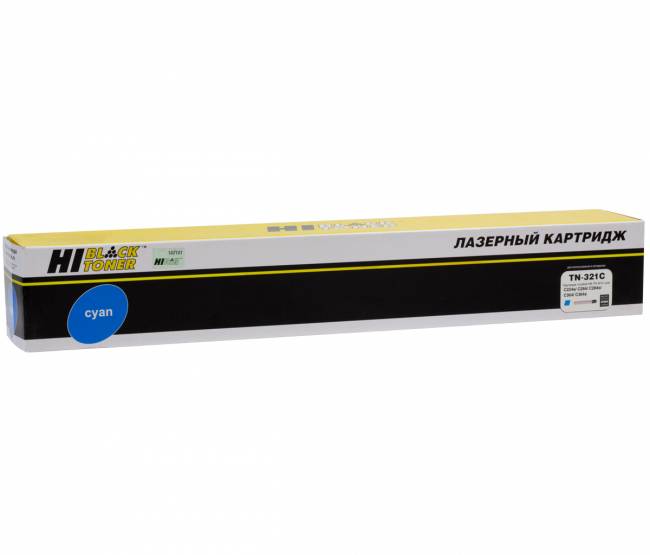 Тонер-картридж Hi-Black (HB-TN-321C) для Konica-Minolta bizhub C224/284/364, C, 25K — для бизнеса и офиса Тонер-картридж Hi-Black (HB-TN-321C) для Konica-Minolta bizhub C224/284/364, C, 25K — для бизнеса и офиса