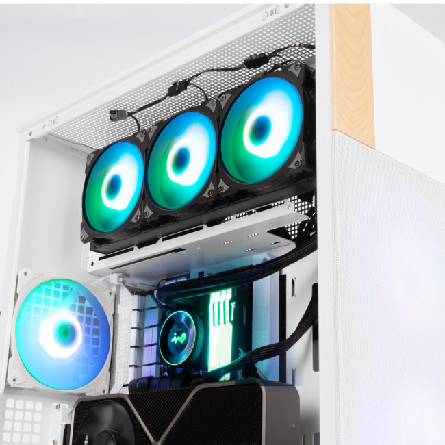 Корпус без блока питания InWin IW-CS-F5WHI-3AN140P — для бизнеса и офиса