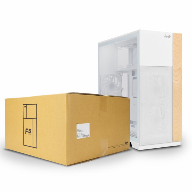 Корпус без блока питания InWin IW-CS-F5WHI-3AN140P — для бизнеса и офиса