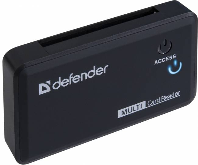 Defender Универсальный картридер Optimus USB 2.0, 5 слотов Defender Optimus USB 2.0, 5 слотов — для бизнеса и офиса Defender Универсальный картридер Optimus USB 2.0, 5 слотов Defender Optimus USB 2.0, 5 слотов — для бизнеса и офиса