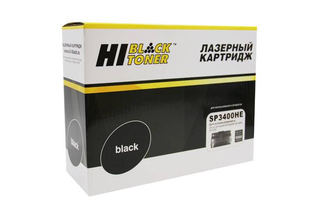 Картридж Hi-Black (HB-SP3400HE) для Ricoh Aficio SP 3400N/3410DN/3400SF/3410SF, 5K — для бизнеса и офиса Картридж Hi-Black (HB-SP3400HE) для Ricoh Aficio SP 3400N/3410DN/3400SF/3410SF, 5K — для бизнеса и офиса