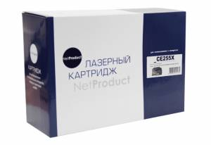 Картридж NetProduct (N-CE255X) для HP LJ P3015, 12,5K Картридж NetProduct (N-CE255X) для HP LJ P3015, 12,5K