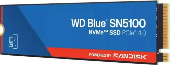Твердотельные накопители WD SSD Blue SN5100 WDS500G5B0E — для бизнеса и офиса Твердотельные накопители WD SSD Blue SN5100 WDS500G5B0E — для бизнеса и офиса