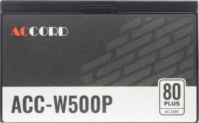 Блок питания Accord ACC-W500P — для бизнеса и офиса Блок питания Accord ACC-W500P — для бизнеса и офиса