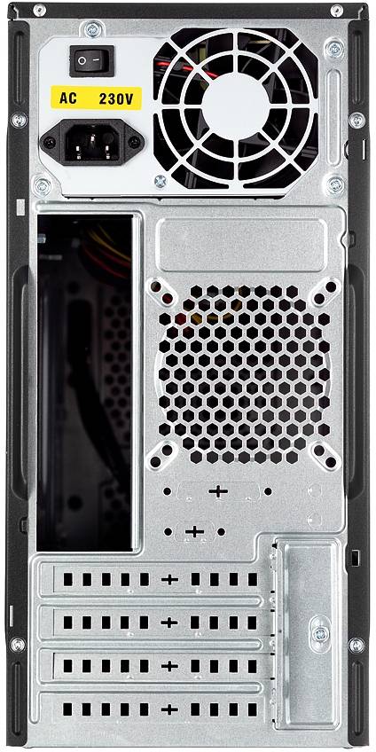 Корпус с блоком питания 500Вт. Foxline FL-702-FZ500R — для бизнеса и офиса Корпус с блоком питания 500Вт. Foxline FL-702-FZ500R — для бизнеса и офиса