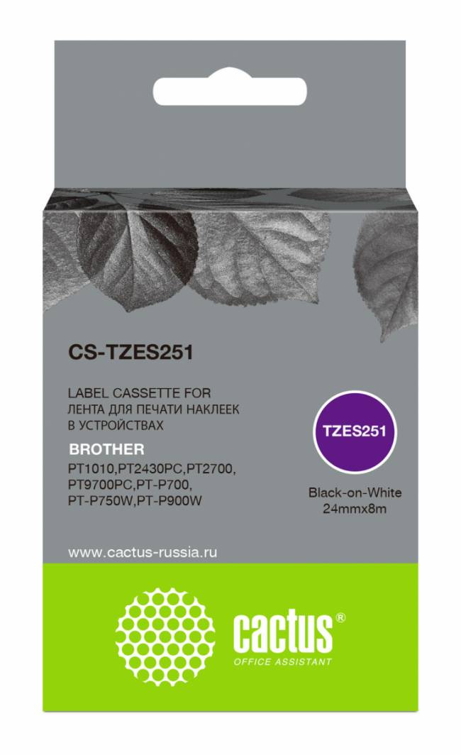 - Cactus CS-TZES251 — для бизнеса и офиса - Cactus CS-TZES251 — для бизнеса и офиса