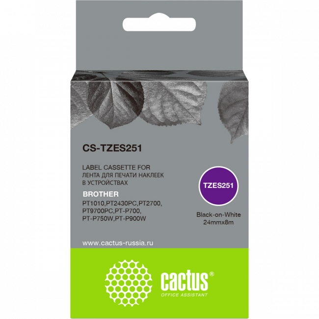 - Cactus CS-TZES251 — для бизнеса и офиса - Cactus CS-TZES251 — для бизнеса и офиса