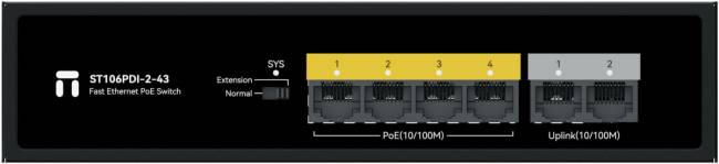 Коммутатор Netis ST106PDI-2-43 — для бизнеса и офиса