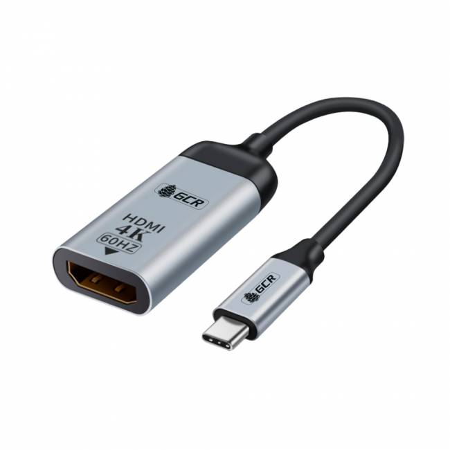 GCR Адаптер-переходник USB Type C > HDMI 4K 60Hz , M/F Greenconnect GCR-53394 — для бизнеса и офиса GCR Адаптер-переходник USB Type C > HDMI 4K 60Hz , M/F Greenconnect GCR-53394 — для бизнеса и офиса